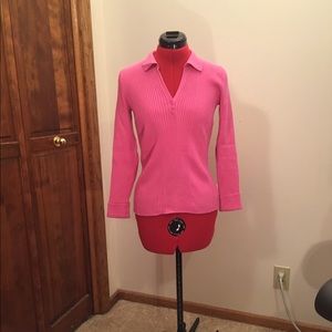 FINAL PRICE--Jone’s NY sport V neck sweater shirt, size SP